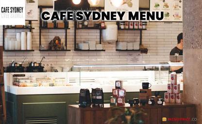 Cafe Sydney Menu Price Australia