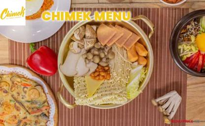 Chimek Menu Price Australia