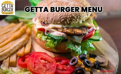 Getta Burger Menu Price Australia
