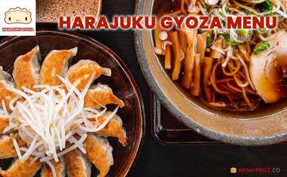 Harajuku Gyoza Menu Price Australia