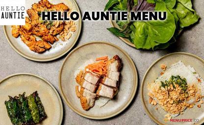 Hello Auntie Menu Price Australia