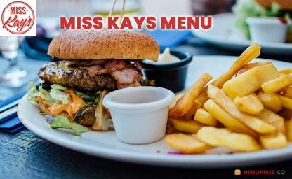 Miss Kays Menu Price Australia