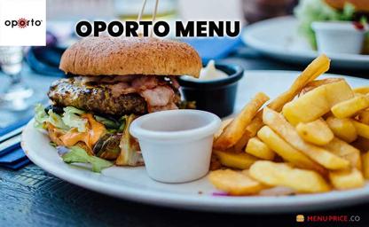 Oporto Menu Price Australia