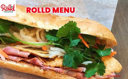 Rolld Menu Price Australia