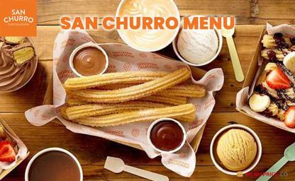 San Churro Menu Price Australia