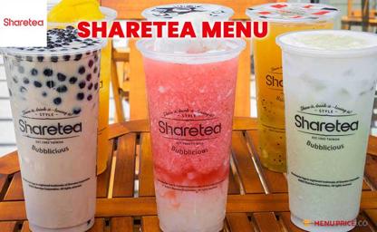 Sharetea Menu Price Australia