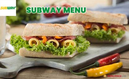 Subway Menu Price Australia