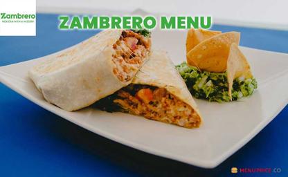 Zambrero Menu Price Australia