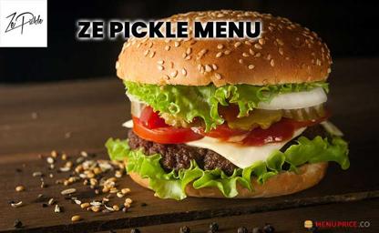 Ze Pickle Menu Price Australia