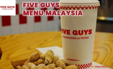 Five Guys Menu Price Malaysia