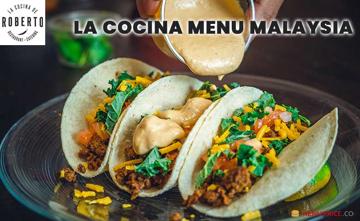 La Cocina Menu Price Malaysia