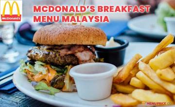 Mcdonalds Breakfast Menu Price Malaysia