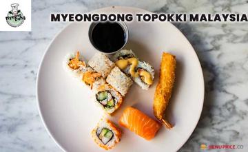 Myeongdong Topokki Menu Price Malaysia