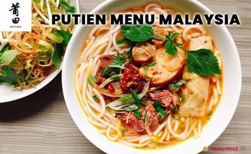 Putien Menu Price Malaysia
