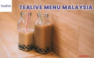 Tealive Menu Price Malaysia
