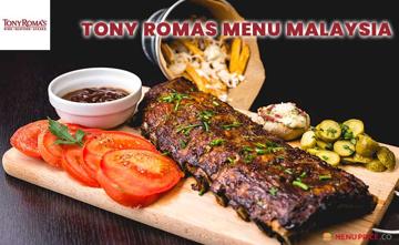 Tony Romas Menu Price Malaysia