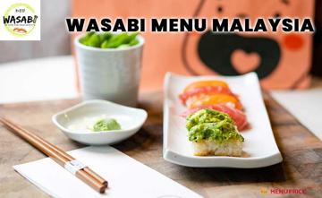 Wasabi Menu Price Malaysia