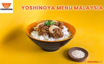 Yoshinoya Menu Price Malaysia