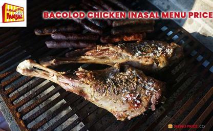 Bacolod Chicken Inasal Menu Price Philippines