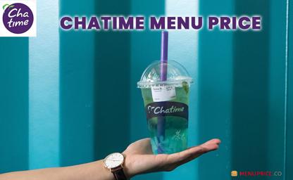 Chatime Menu Price Philippines