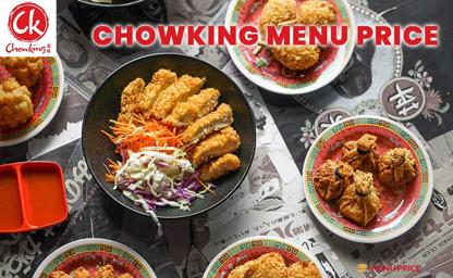 Chowking Menu Price Philippines