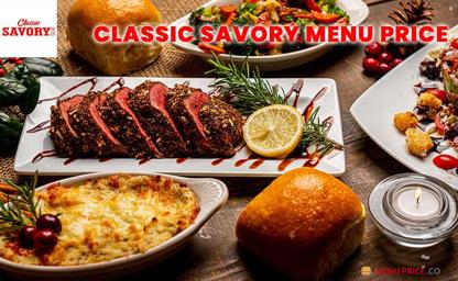 Classic Savory Menu Price Philippines