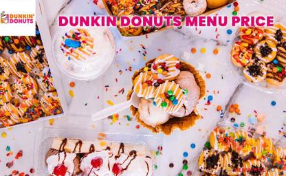 Dunkin Donuts Menu Price Philippines
