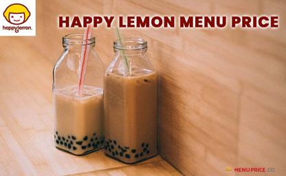 Happy Lemon Menu Price Philippines