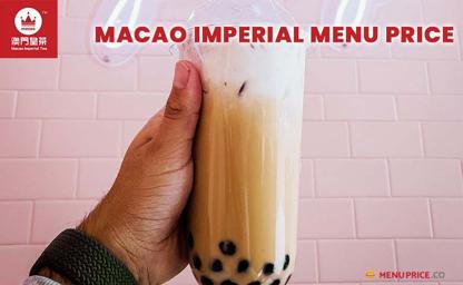 Macao Imperial Menu Price Philippines
