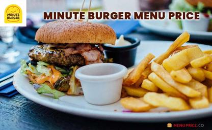 Minute Burger Menu Price Philippines
