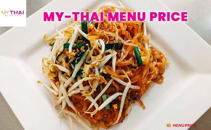 My Thai Menu Price Philippines