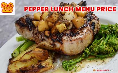 Pepper Lunch Menu Price Philippines