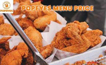 Popeyes Menu Price Philippines