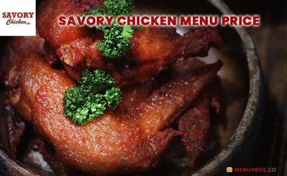 Savory Chicken Menu Price Philippines