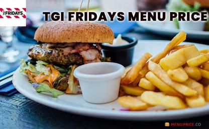 TGI Fridays Menu Price Philippines