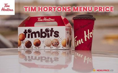 Tim Hortons Menu Price Philippines