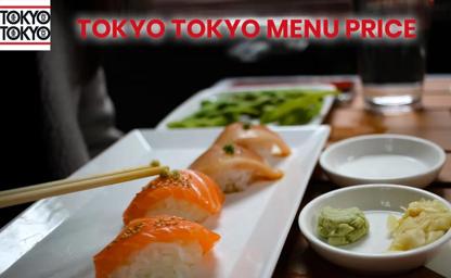 Tokyo Tokyo Menu Price Philippines
