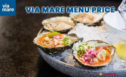 Via Mare Menu Price Philippines