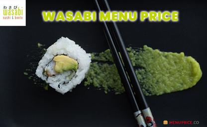 Gryn Wasabi Menu Price Philippines