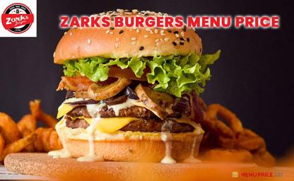 Zark's Burgers Menu Price Philippines