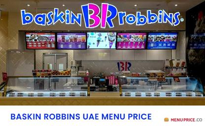 Baskin Robbins Menu Price UAE