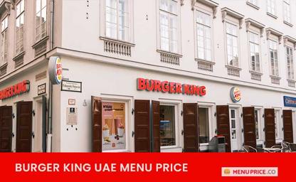 Burger King Menu Price UAE